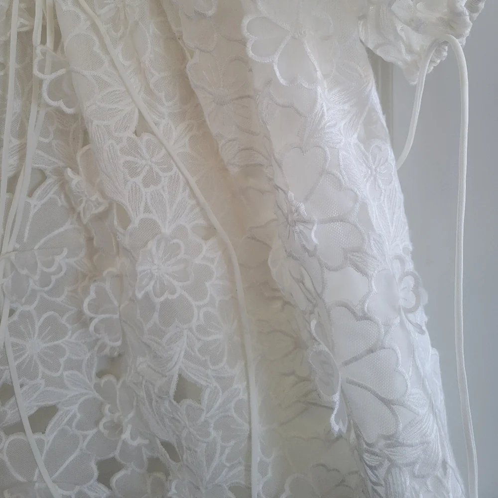 For Love And Lemons Leighton Floral Mini Dress - Picture 6 of 8